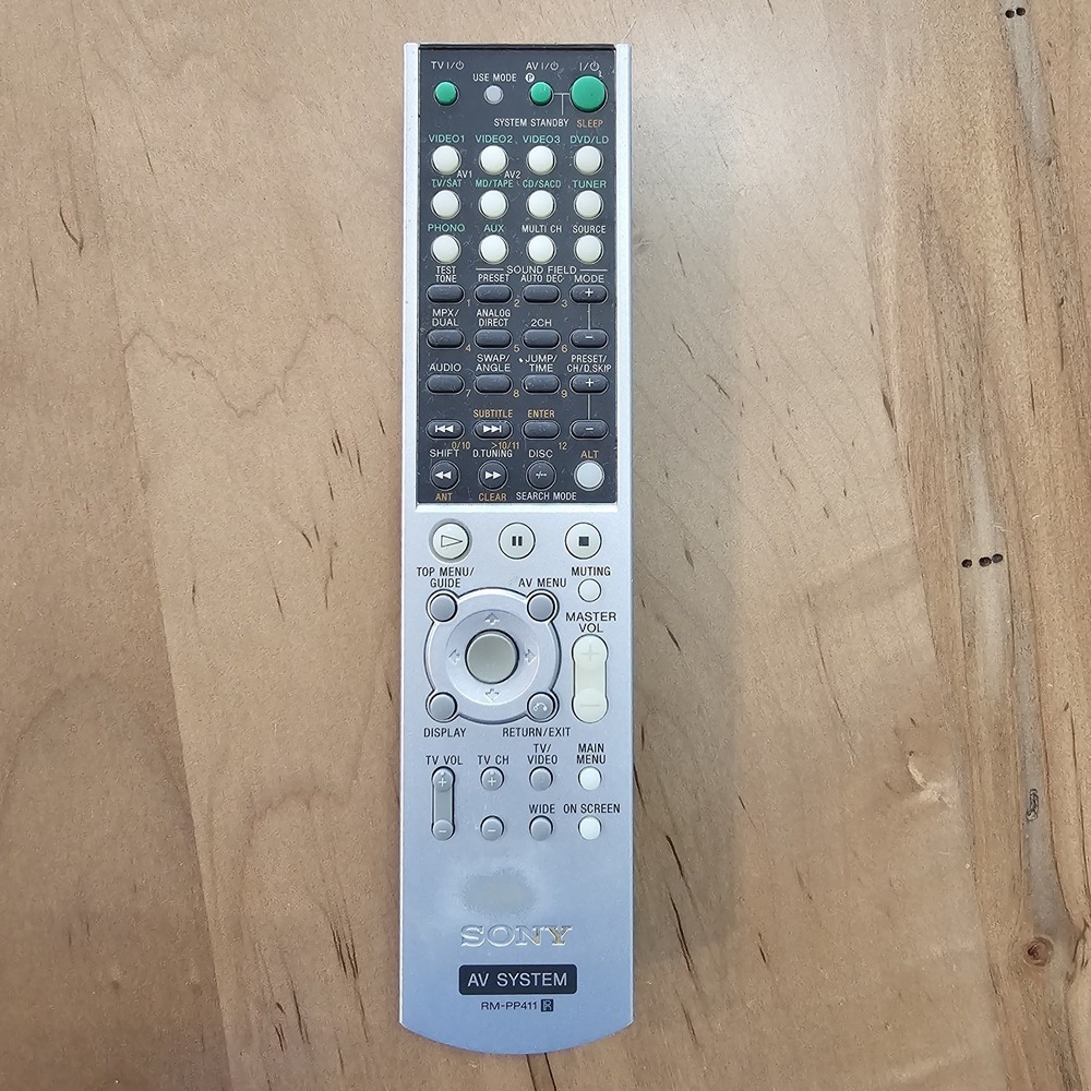 Sony RM-PP411 Genuine AV System Remote Control STR-K840P STR-DE685 HT-5500D